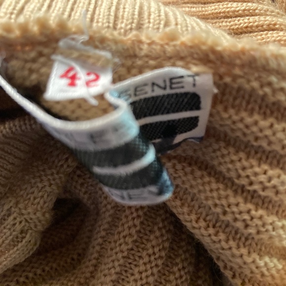 HCC Henri Charles Colsenet Switzerland Wool Sweater Size 42 - Picture 5 of 5